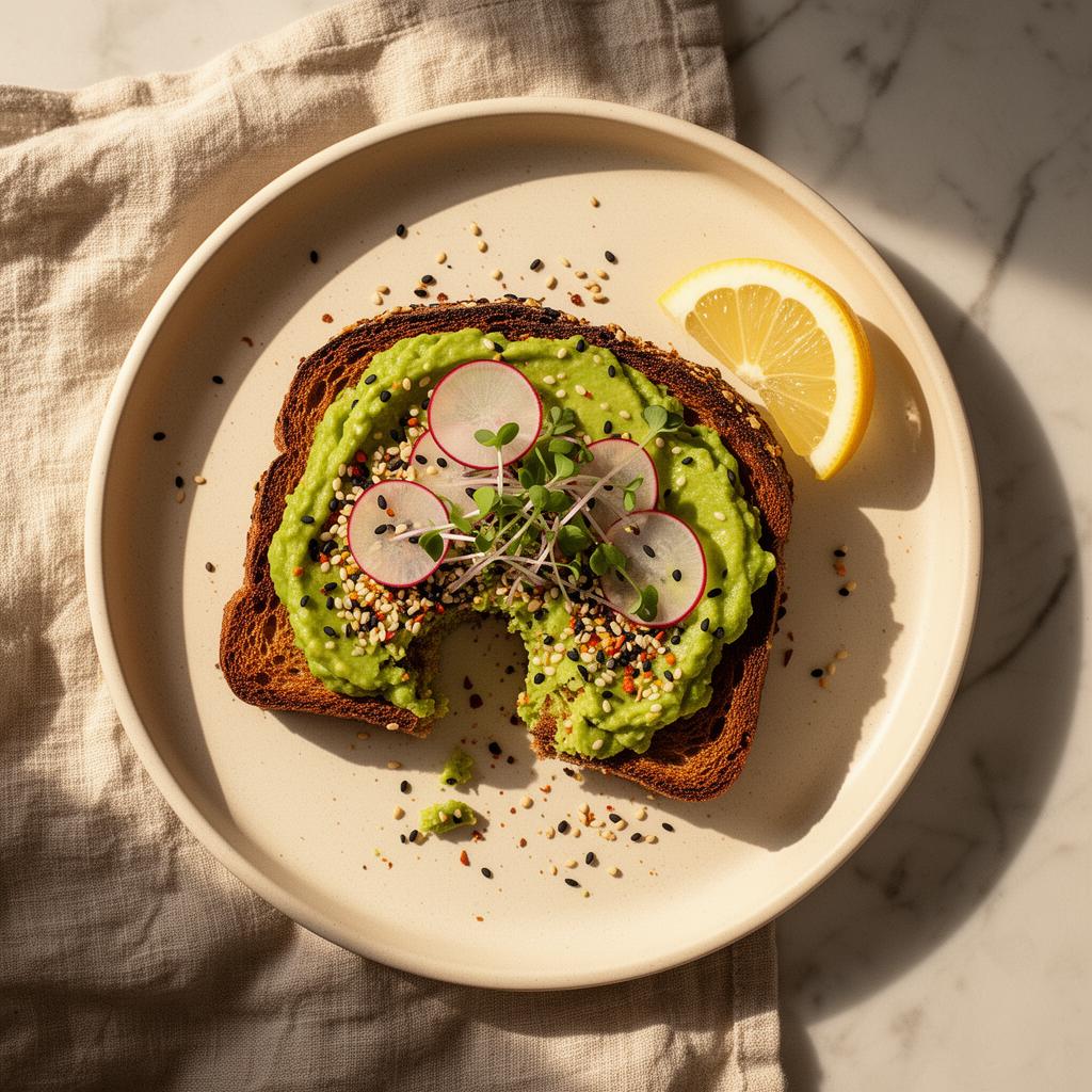 Avocado & Furikake Toast